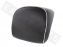 Backrest Top Case 36L Vespa GTS Super 2012 Black (white piping)