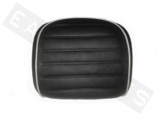 Piaggio Backrest Top Case 36L Vespa GTS SS 2012 Black (white piping)