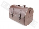 Sac porte-bagage arrière VESPA 70th Anniversary cuir véritable marron
