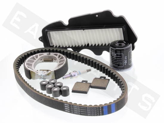 Maintenance kit VESPA LX 125 IE 4T 3V 2012-2013 (air filter paper)