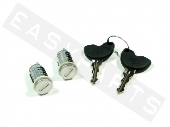 Piaggio Set Of Cyl. And Keys For Lock