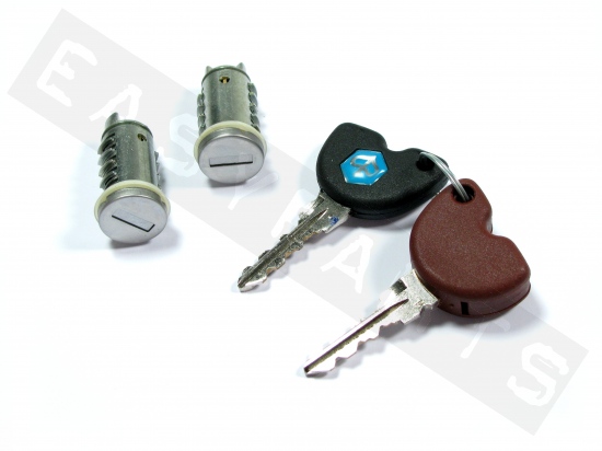 Piaggio Set Of Cylinders And Keys Fod Lock