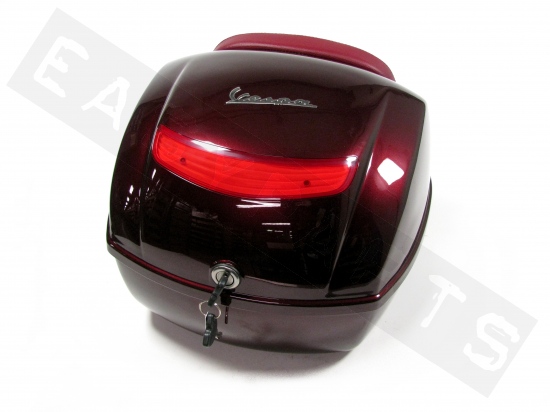 Piaggio Kit top-case 32L VESPA LXV 2011 rouge Chianti 102/A