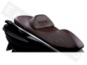 Doppelsitzbank Komfort-Gel Piaggio X10 Braun