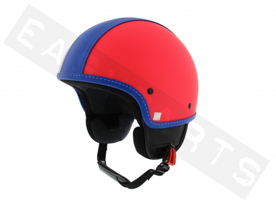 Helmet Jet Vespa Essential Fluo Red