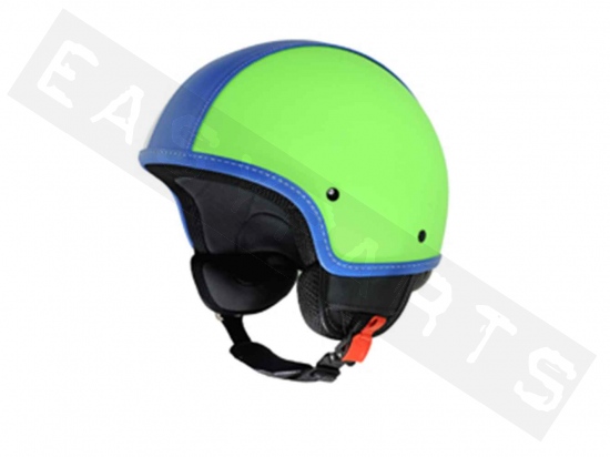 Helm Jet Vespa Essential Fluo Groen