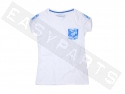 Camiseta mangas cortas VESPA 'Camuflaje' ed. limitada 2014 blanca mujer