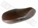Selle biplace Vespa Primavera 125-150 2013-> cuir véritable marrone