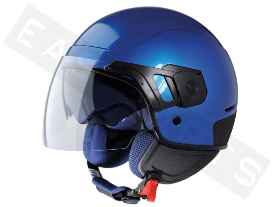 Helmet Piaggio PJ With Double Visor Blue Laguna 261/A