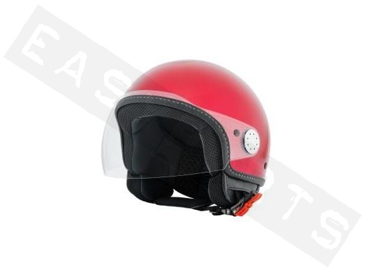 Helmet Demi Jet VESPA Visor 2.0 Red Must 880