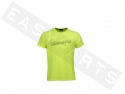 T-Shirt VESPA Fluo Geel Met Zwart Logo