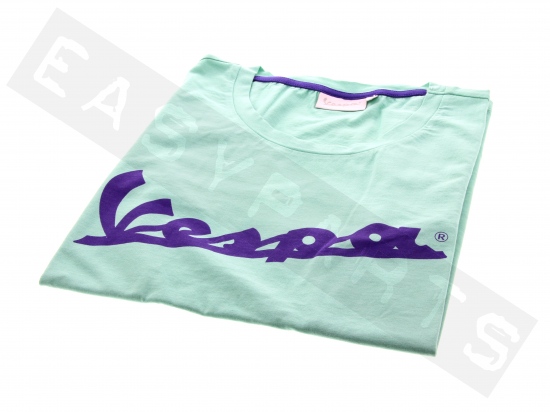 Piaggio T-shirt VESPA Colors Logo vert Femme