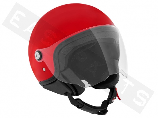 Helmet Demi Jet PIAGGIO Style D Matt Red