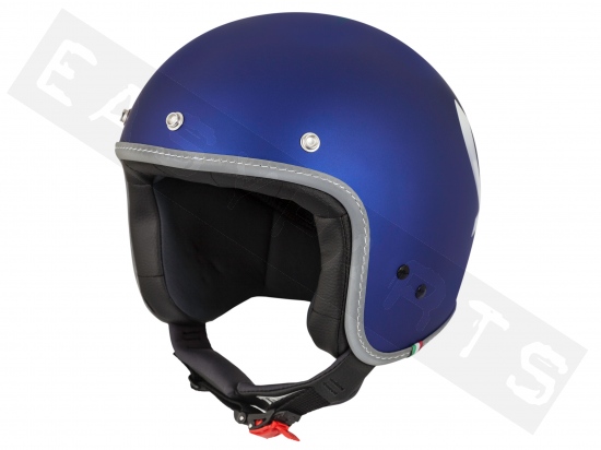 Piaggio Helm Jet VESPA Colors Blauw