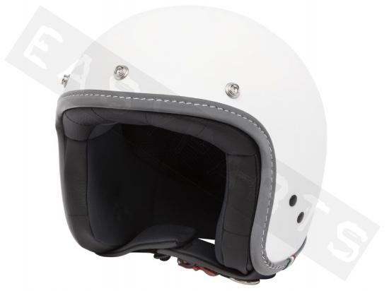 Piaggio Helm Jet VESPA Colors Wit