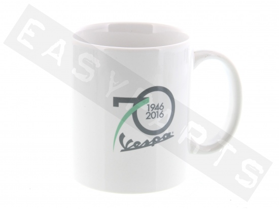 Piaggio Mug VESPA '70th Anniversary' blanche