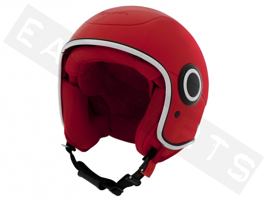 Helmet Jet VESPA VJ1 (RED)® red