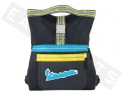 Handbag VESPA V-Stripes Black/ Yellow