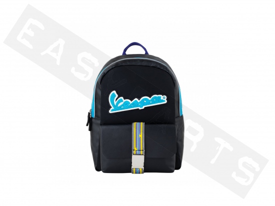 Piaggio Backpack VESPA V-Stripes Nylon Black/ Yellow