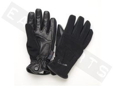 Piaggio Winter Gloves VESPA Black Ladies