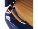 Upholstery Set for Passenger Handlebar VESPA Primavera Luxury Brown Leather