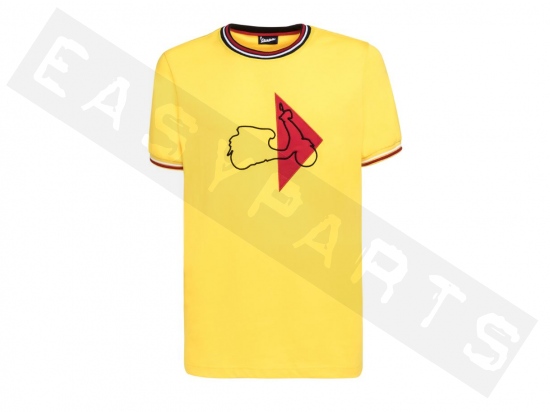T-shirt VESPA Modernist Uomo giallo