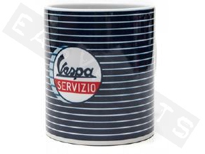 Piaggio Mug blu Race Service Vespa