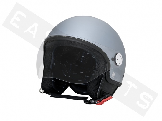 Helm Demi Jet VESPA Visor 3.0 Part III Grey Style G01