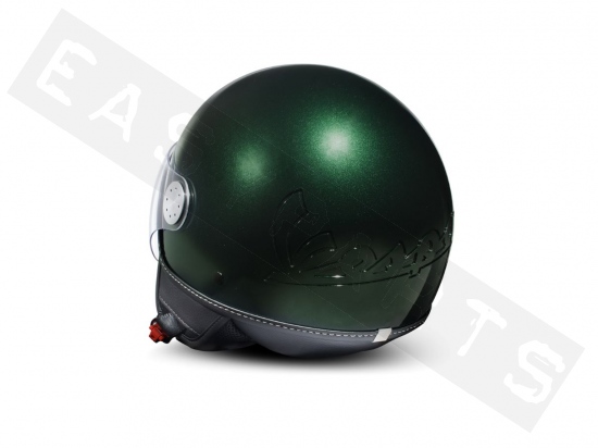 Helmet Demi Jet VESPA Visor 3.0 Metallic Green 349/A