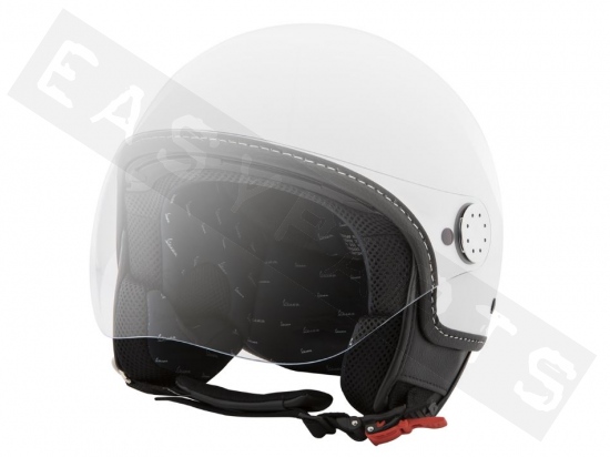 Helmet Demi Jet VESPA Visor 3.0 White Monte 544