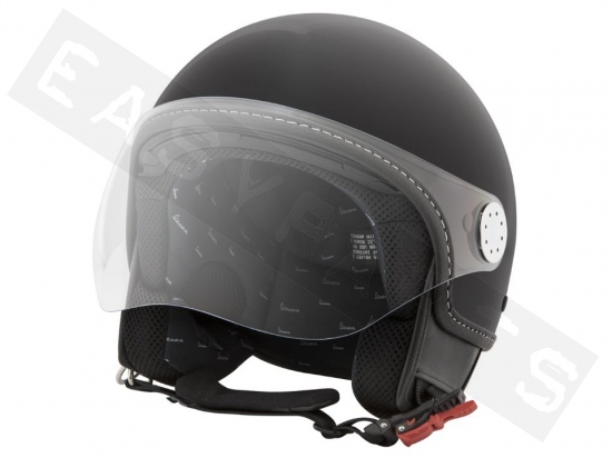 Piaggio Helm Demi Jet VESPA Visor 3.0 Schwarz