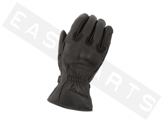 Vespa 3/4 Leather Winter Gloves M