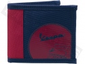 Porte monnaie VESPA 'Roller' bleu/ rouge