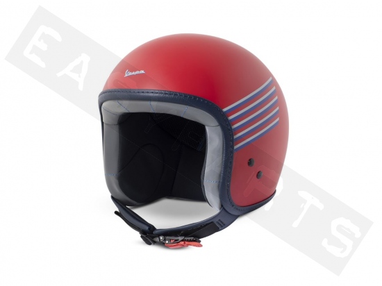 Helmet Jet VESPA Graphic Red