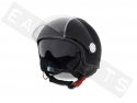 Helmet Demi Jet PIAGGIO Carbonskin (Bluetooth) black 91/B
