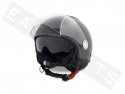 Helm Demi Jet PIAGGIO Carbonskin (Bluetooth) Zwart 785/A