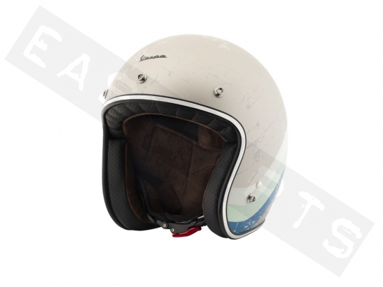 Helmet Jet VESPA Heritage Grigio Metallizzato 105