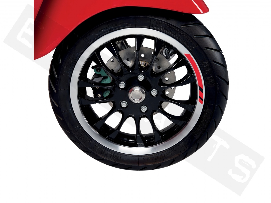 Kit Pegatinas 12 pulg. Sprint Sport Allure 50->150 2021 black/red - Llantas y accesorios - - y accesorios para scooters y ciclomotores