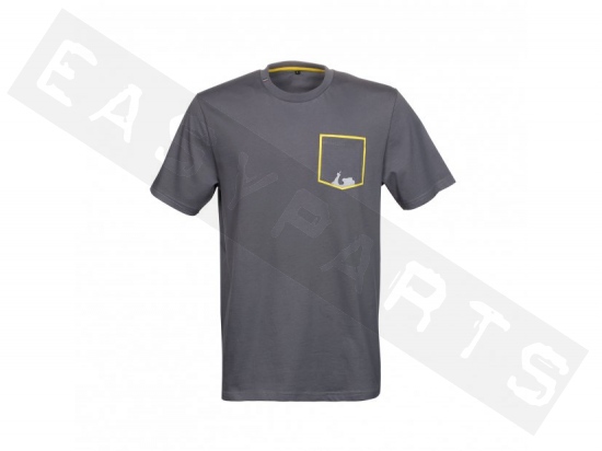 T-Shirt Men VESPA Graphic Grey