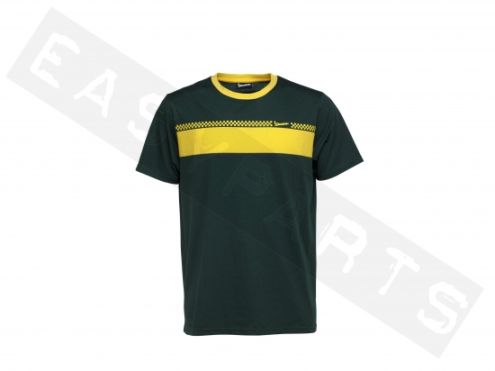 T-shirt VESPA Racing Sixties Special Edition vert/ jaune Unisexe