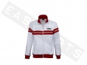 Sweatshirt VESPA Racing Sixties Special Edition Weiss/ Rot