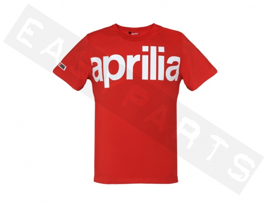 T-shirt APRILIA Wide rouge Unisexe