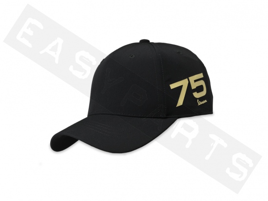 Baseball cap VESPA 75 black