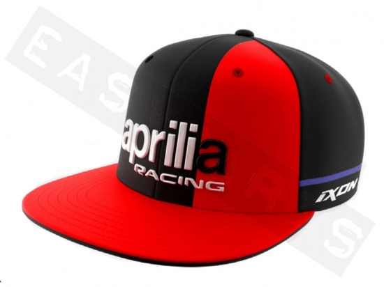 Kappe APRILIA Racing Team 2023 schwarz (flacher Schirm) Erwachsene