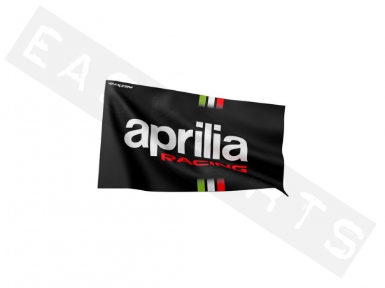 Flagge APRILIA Racing Schwarz
