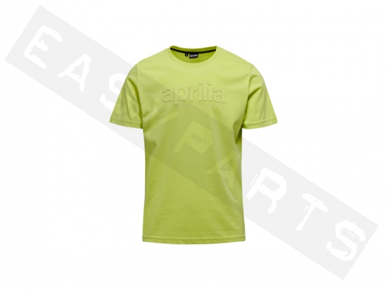 T-shirt APRILIA Racing Corporate jaune Homme