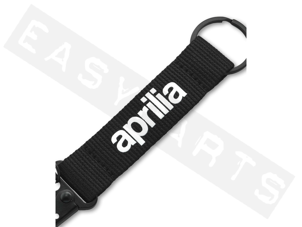 Schlüsselanhänger APRILIA Racing schwarz - Merchandising -   - Mofa, Roller, Ersatzteile und Zubehör