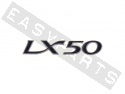 Emblem Lx 50 Chrome (90x15mm)     