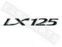 Emblem LX 125 Chrome (100x16mm)