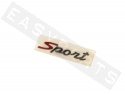 Emblema Vespa Sport Cromo (65x12mm)